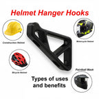 Helmet Wall Mount (Black)