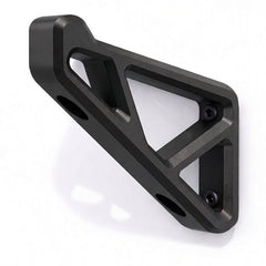 Black motorcycle helmet hanger wall mount - Dirt Accessories