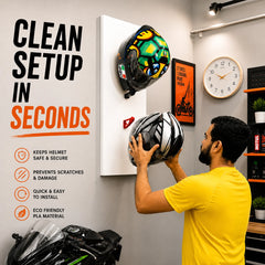 Motorcycle Helmet Hanger