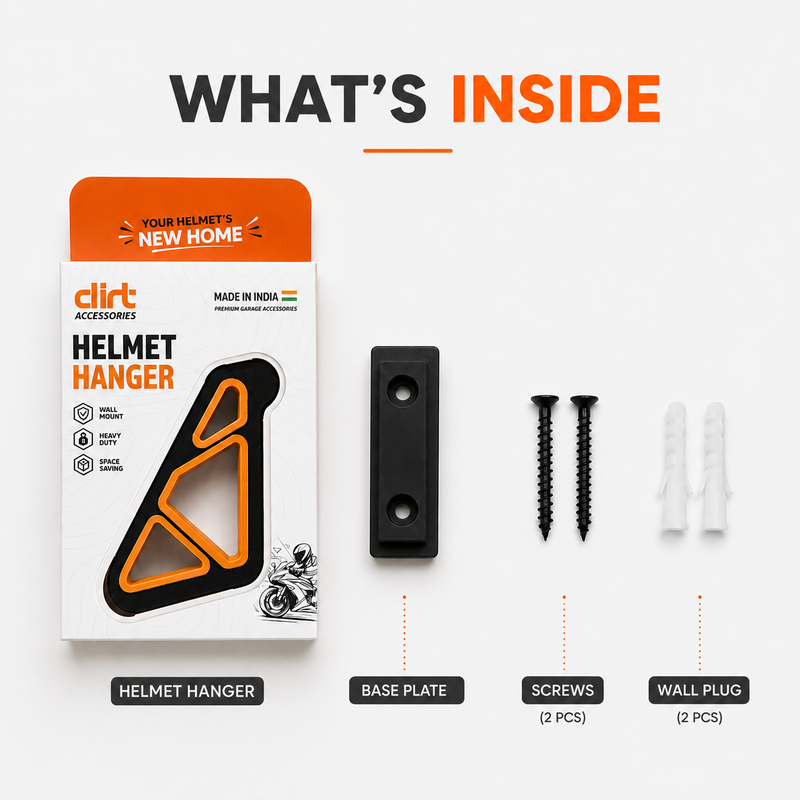 MotoDock Helmet Hanger – Multiple Color Edition