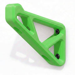 Green motorcycle helmet hanger wall mount - Dirt Accessories