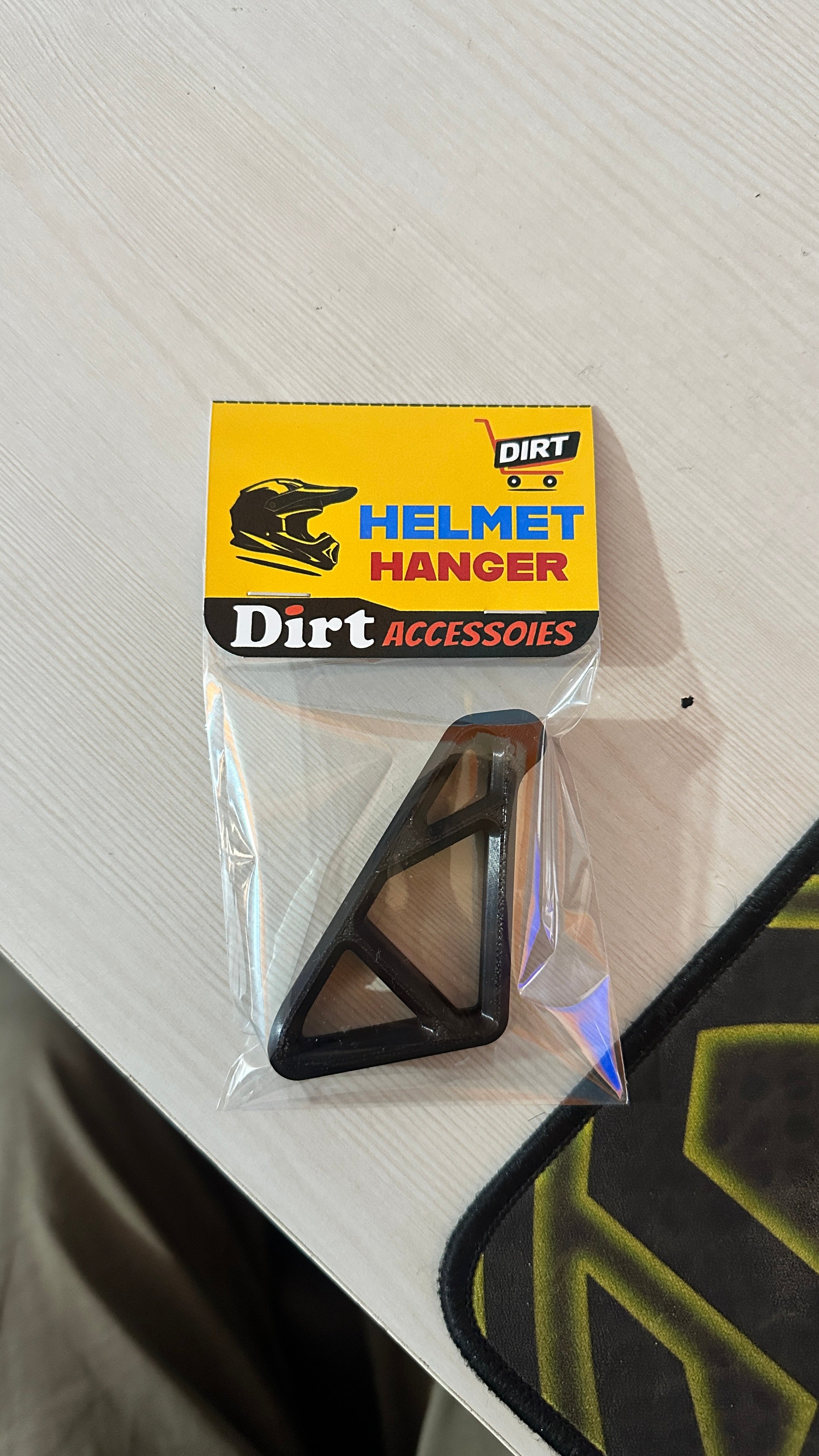 Helmet Wall Mount (Black)