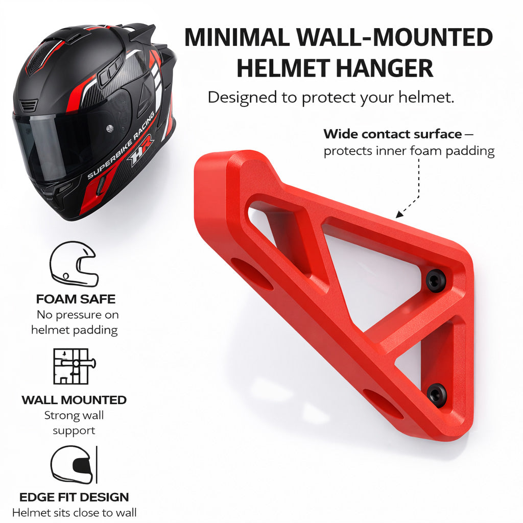 MINIMAL WALL MOUNTED HANGER FEATURES