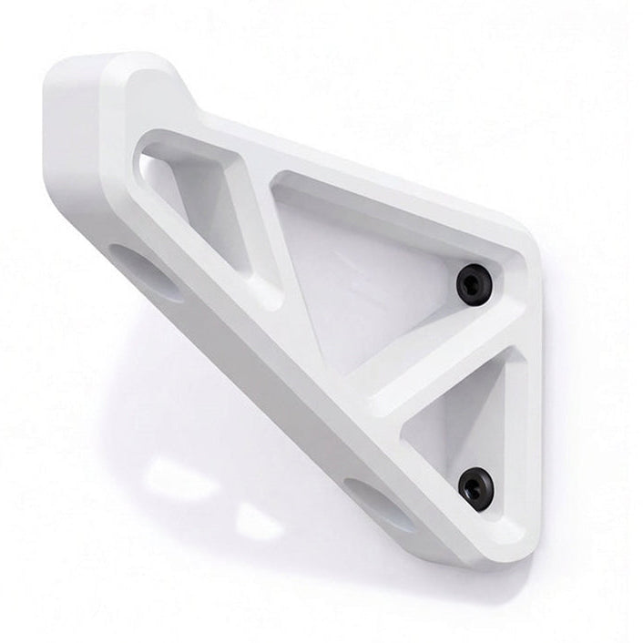 White motorcycle helmet hanger wall mount - Dirt Accessories