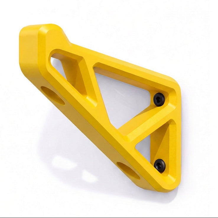 Yellow  motorcycle helmet hanger wall mount - Dirt Accessories
