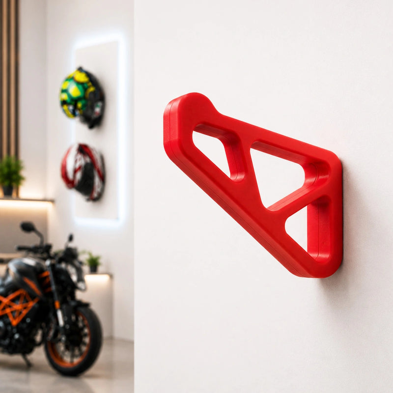 Motorcycle Helmet Hanger for Wall