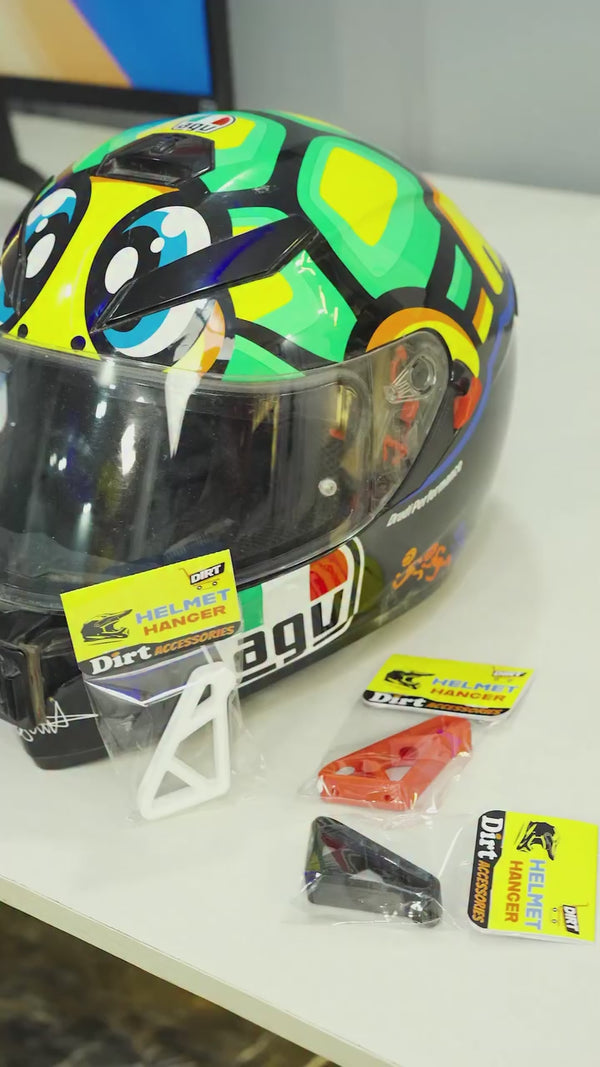 Upgrade your motorcycle space with aFuturistic Helmet Hanger — built for modern riders.