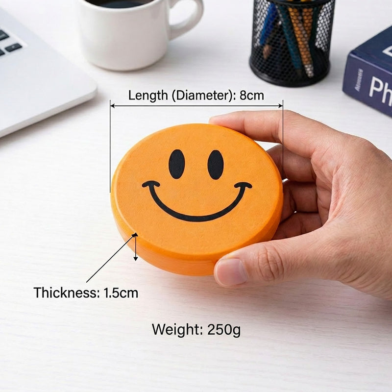 Cute Smiley Pill Paperweight 250g – Heavy Duty Desk Accessory